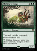 Shifting Ceratops 258/370 (Commander: The Lost Caverns of Ixalan) 