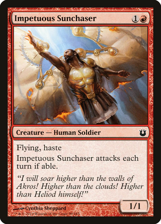 Impetuous Sunchaser 99/165 (Born of the Gods)  - Foil