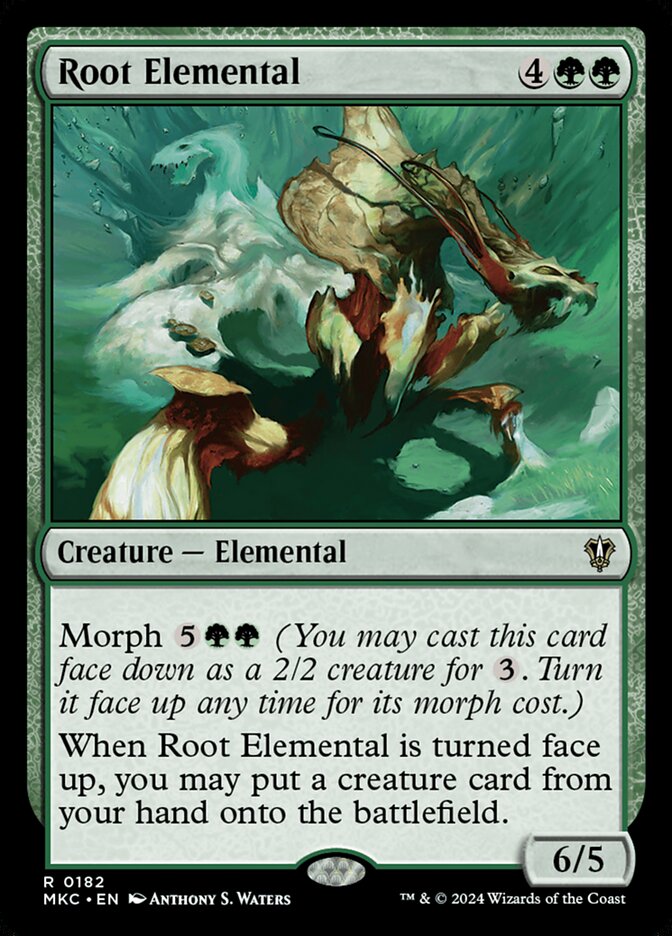 Root Elemental 182/311 (Commander: Murders at Karlov Manor) 
