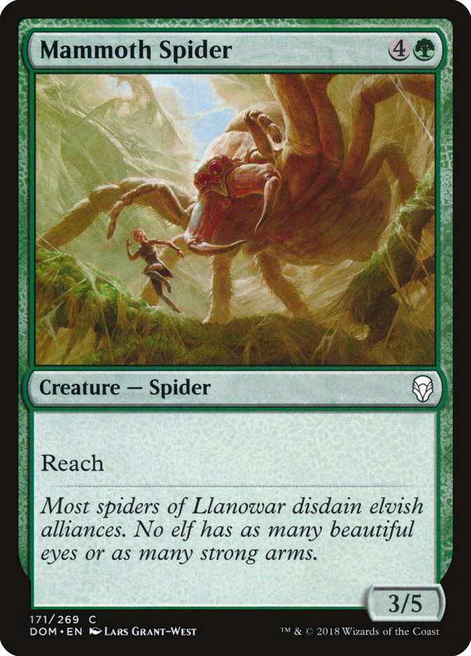 Mammoth Spider 171/269 (Dominaria)  - Foil