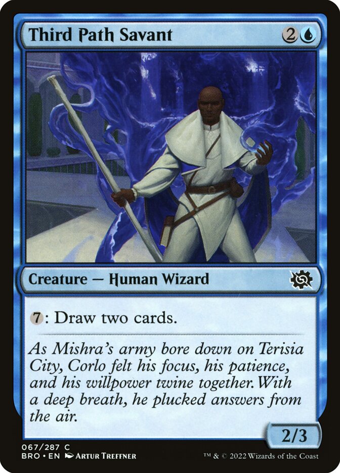 Third Path Savant 67/287 (The Brothers' War)  - Foil