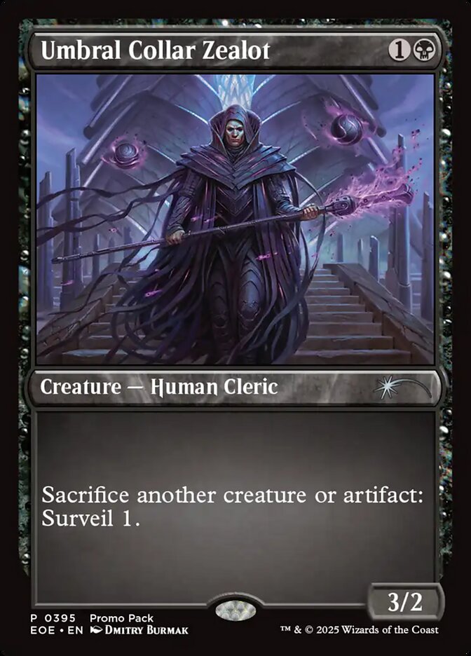 Umbral Collar Zealot 395/276 (Promo Pack: Edge of Eternities)  - Foil