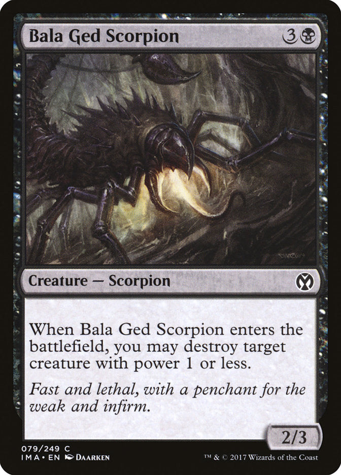 Bala Ged Scorpion 79/249 (Iconic Masters) 