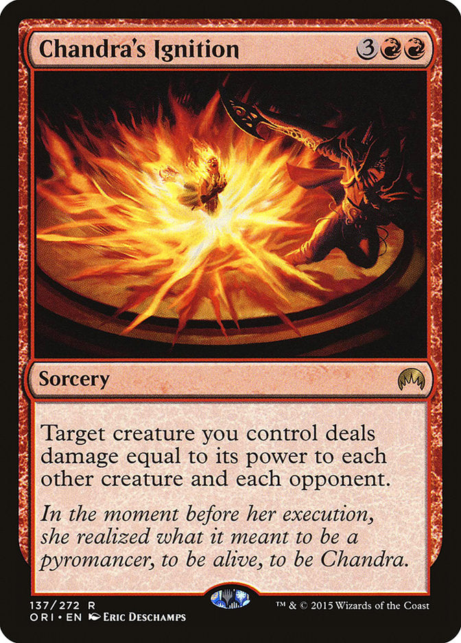 Chandra's Ignition 137/272 (Magic Origins) 