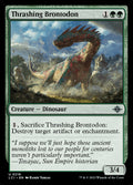 Thrashing Brontodon 216/291 (The Lost Caverns of Ixalan)  - Foil
