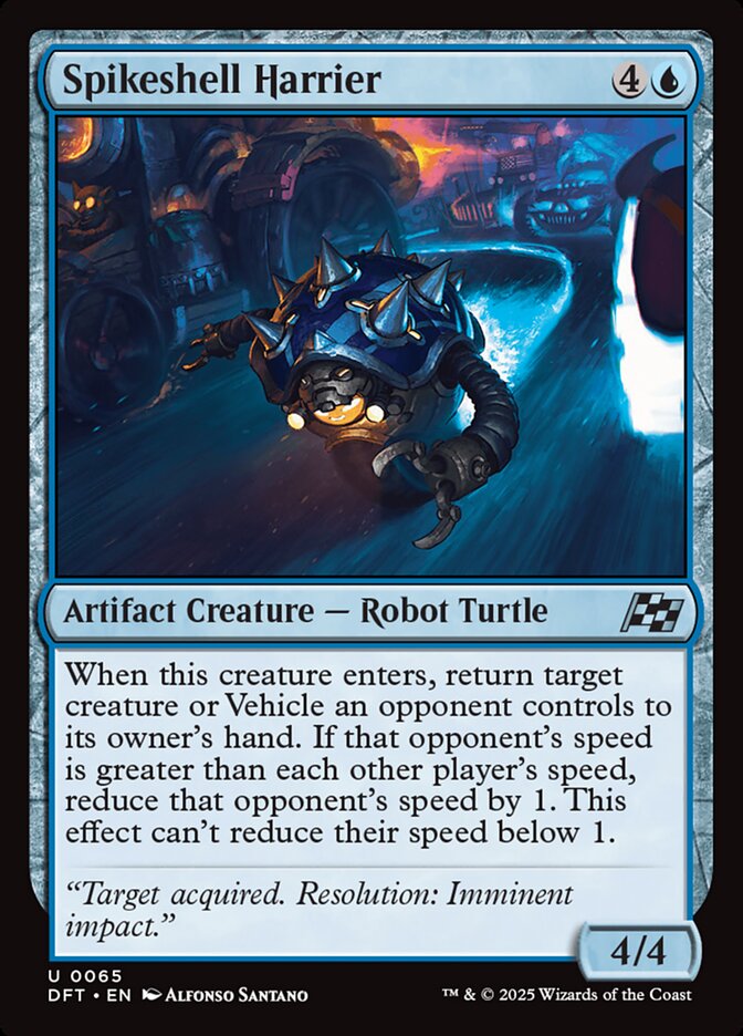 Spikeshell Harrier 65/291 (Aetherdrift)  - Foil