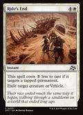 Ride's End 25/291 (Aetherdrift)  - Foil