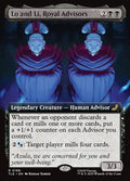 Lo and Li, Royal Advisors 189/317 (Avatar: The Last Airbender: Eternal-Legal)  - Extended Art Foil