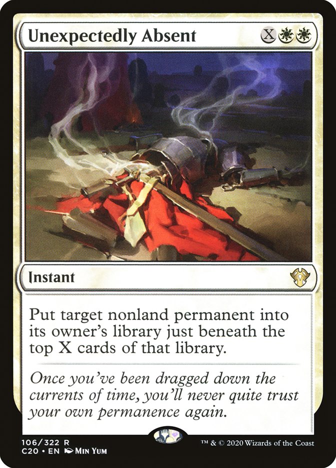 Unexpectedly Absent 106 (Commander 2020) 