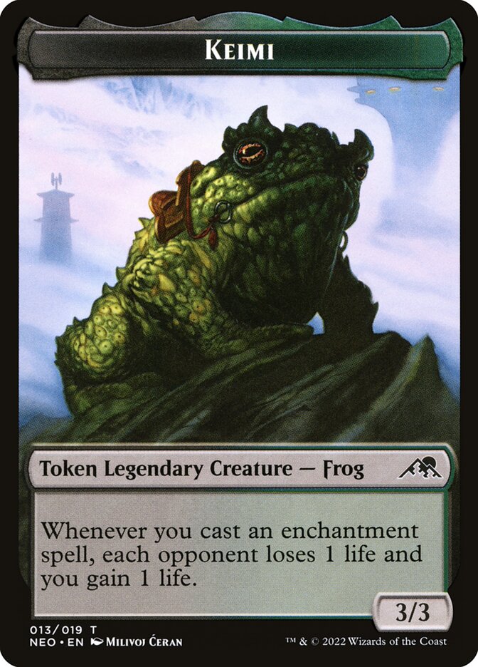 Keimi Token 13/19 (Kamigawa: Neon Dynasty) 