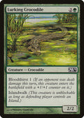 Lurking Crocodile 184/249 (Magic 2012 (M12))  - Foil