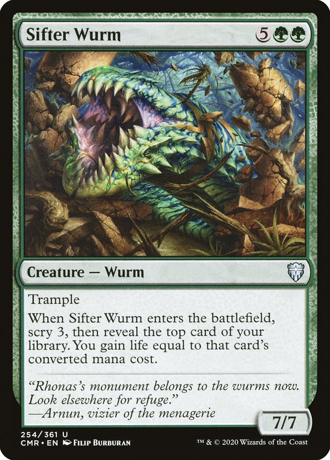Sifter Wurm 254 (Commander Legends) 