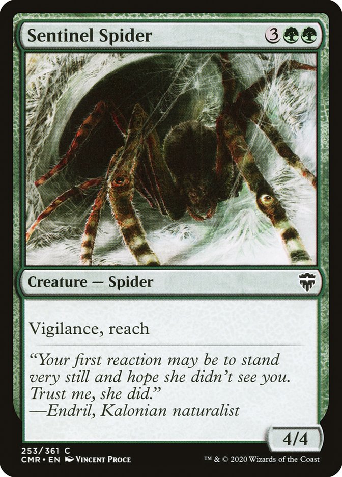 Sentinel Spider 253 (Commander Legends) 