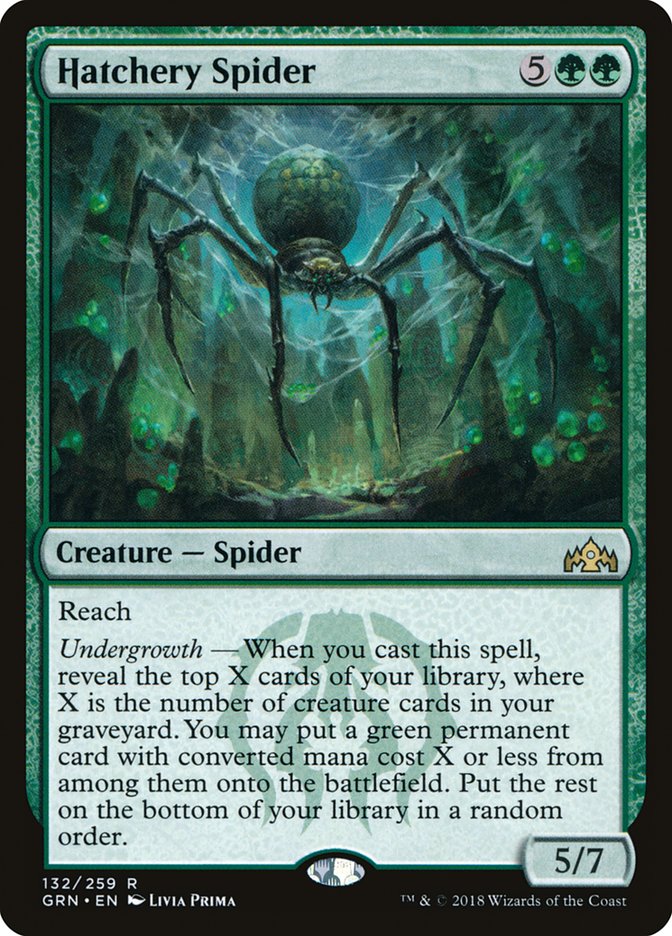 Hatchery Spider 132/259 (Guilds of Ravnica)  - Foil