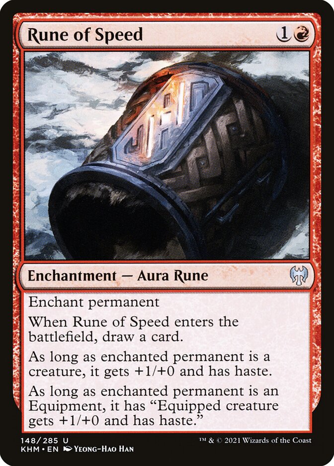 Rune of Speed 148 (Kaldheim) 