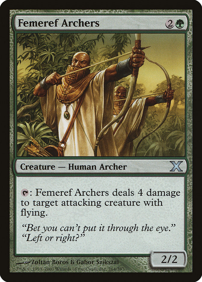 Femeref Archers 264/383 (10th Edition) 