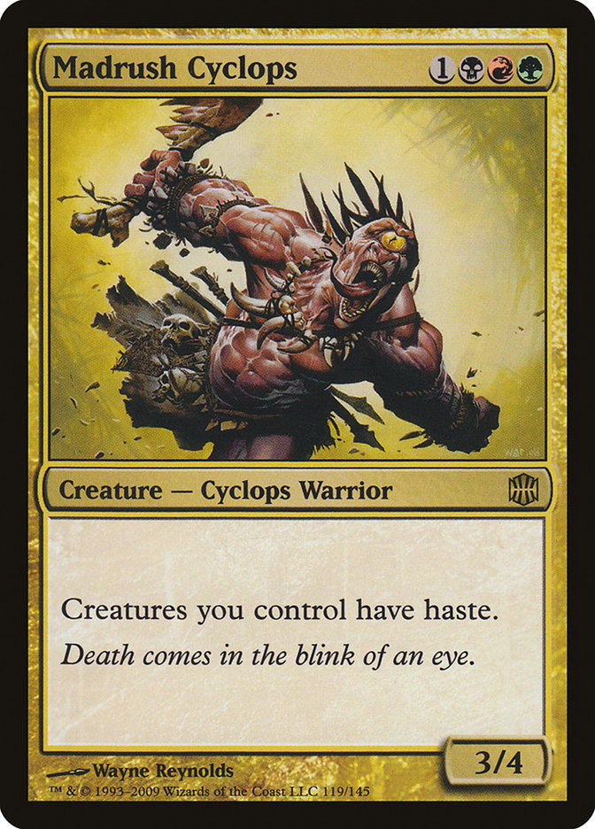Madrush Cyclops 119/145 (Alara Reborn) 