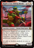 Raph and Leo Sibling Rivals 166 (Teenage Mutant Ninja Turtles)  - Foil