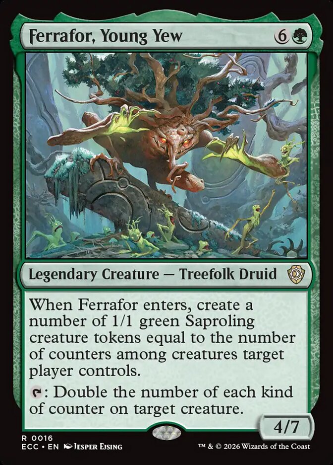 Ferrafor, Young Yew 16 (Commander: Lorwyn Eclipsed) 
