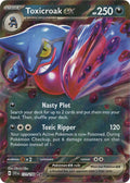 Toxicroak ex 131/198 (SV01: Scarlet & Violet Base Set)  - Holofoil