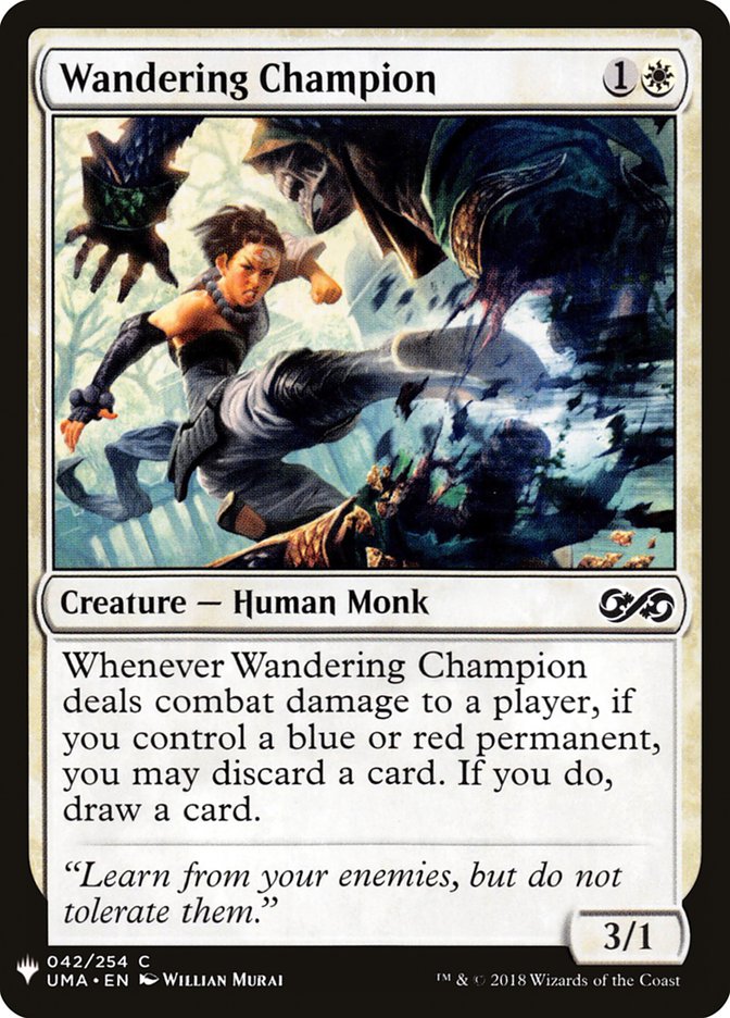 Wandering Champion UMA-42/5075 (The List Reprints) 