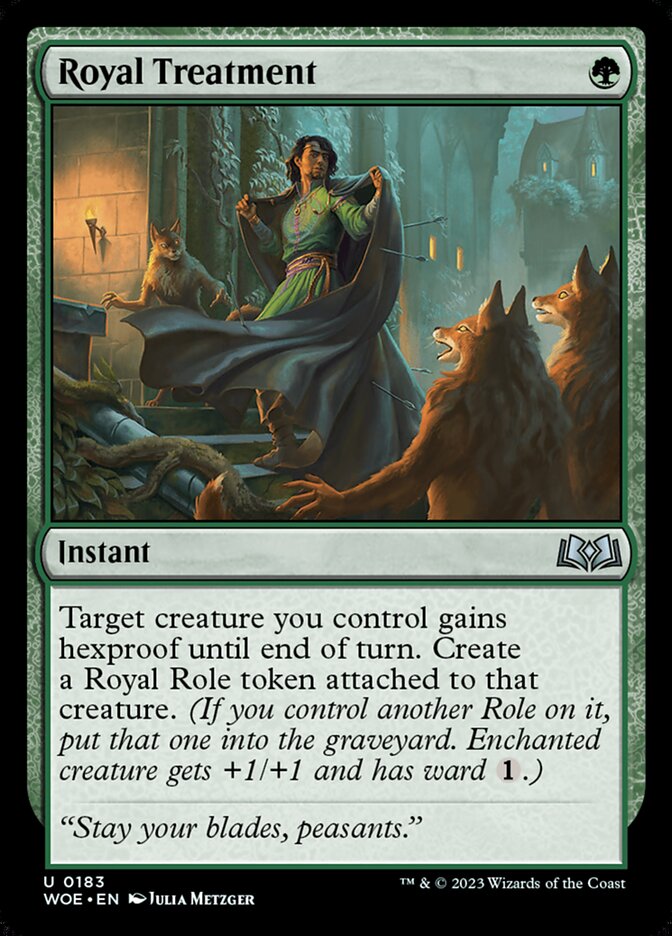 Royal Treatment 183/276 (Wilds of Eldraine) 