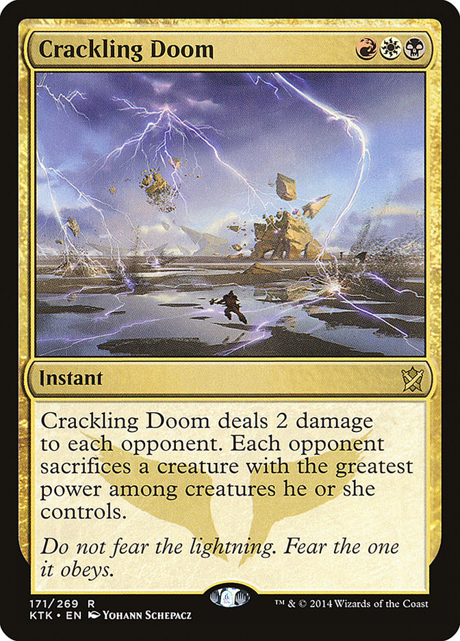 Crackling Doom 171/269 (Khans of Tarkir) 