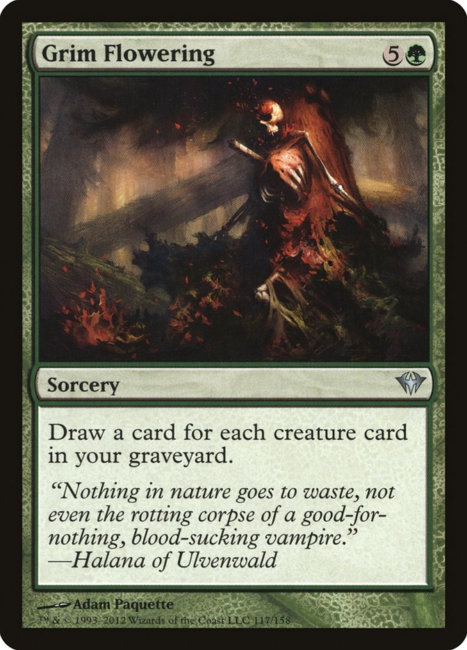 Grim Flowering 117/158 (Dark Ascension) 