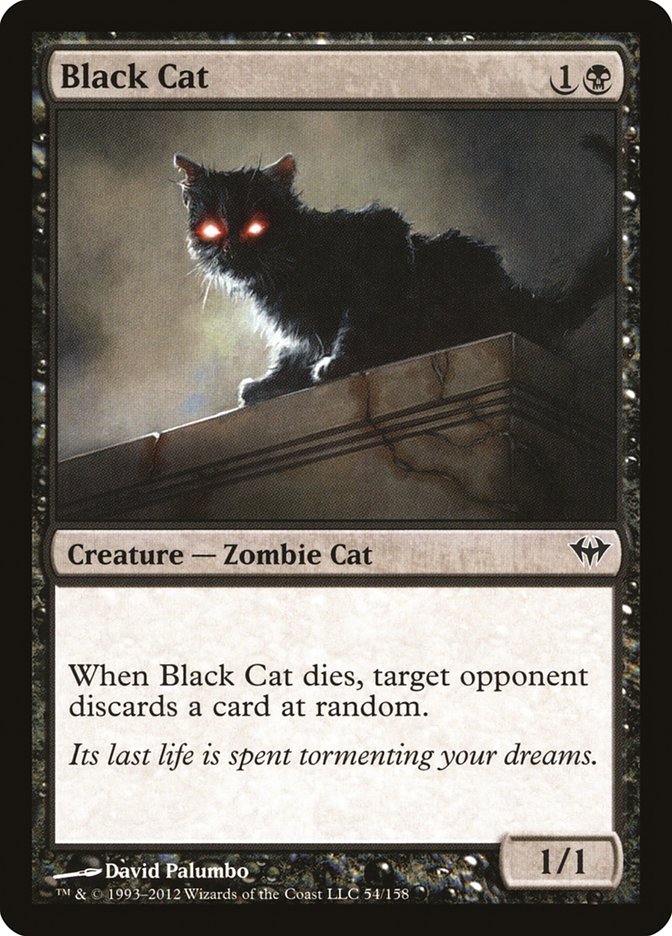 Black Cat 54/158 (Dark Ascension) 