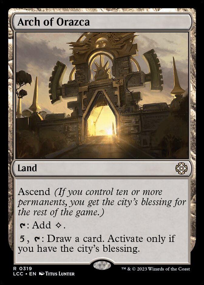 Arch of Orazca 319/370 (Commander: The Lost Caverns of Ixalan) 