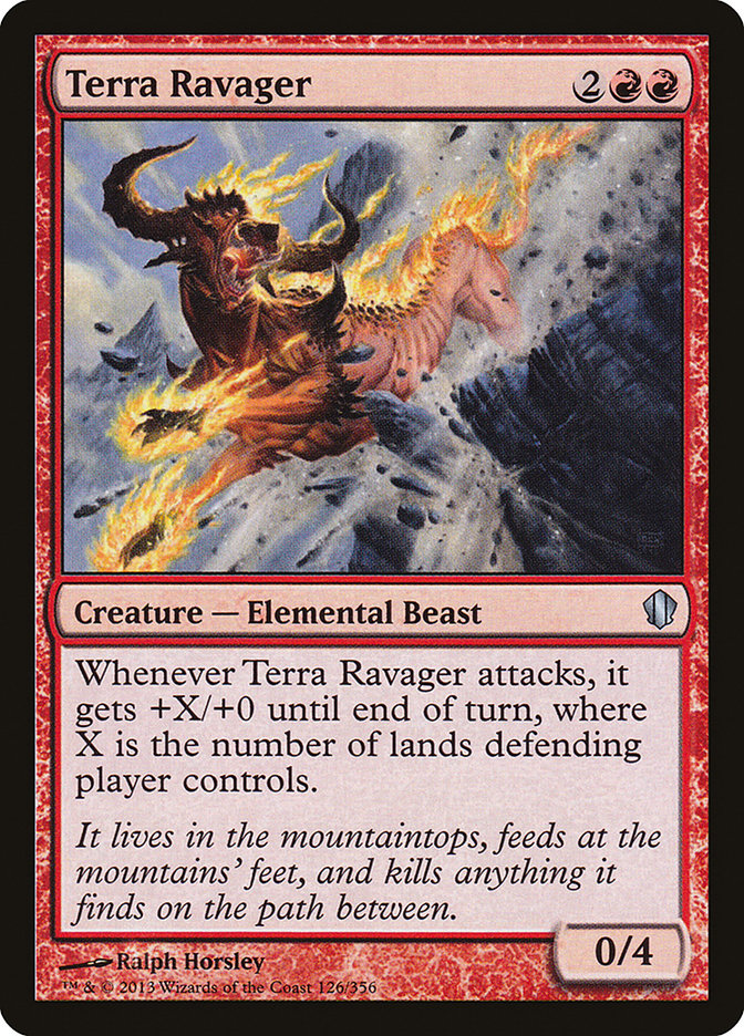 Terra Ravager 126/356 (Commander 2013) 