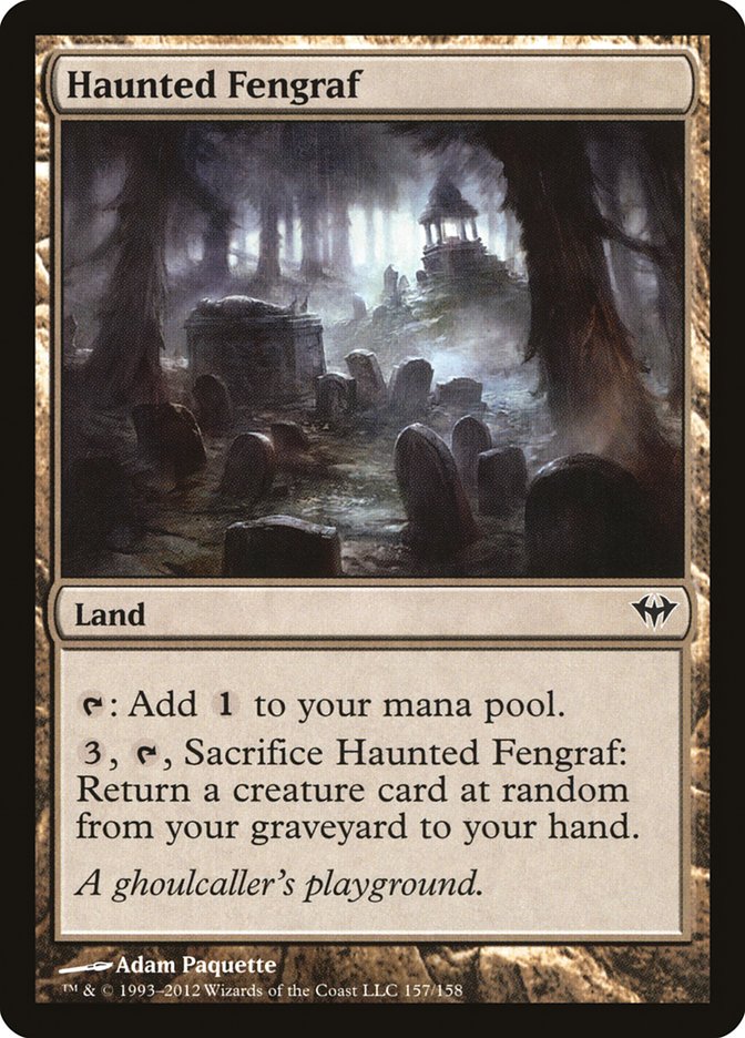 Haunted Fengraf 157/158 (Dark Ascension) 