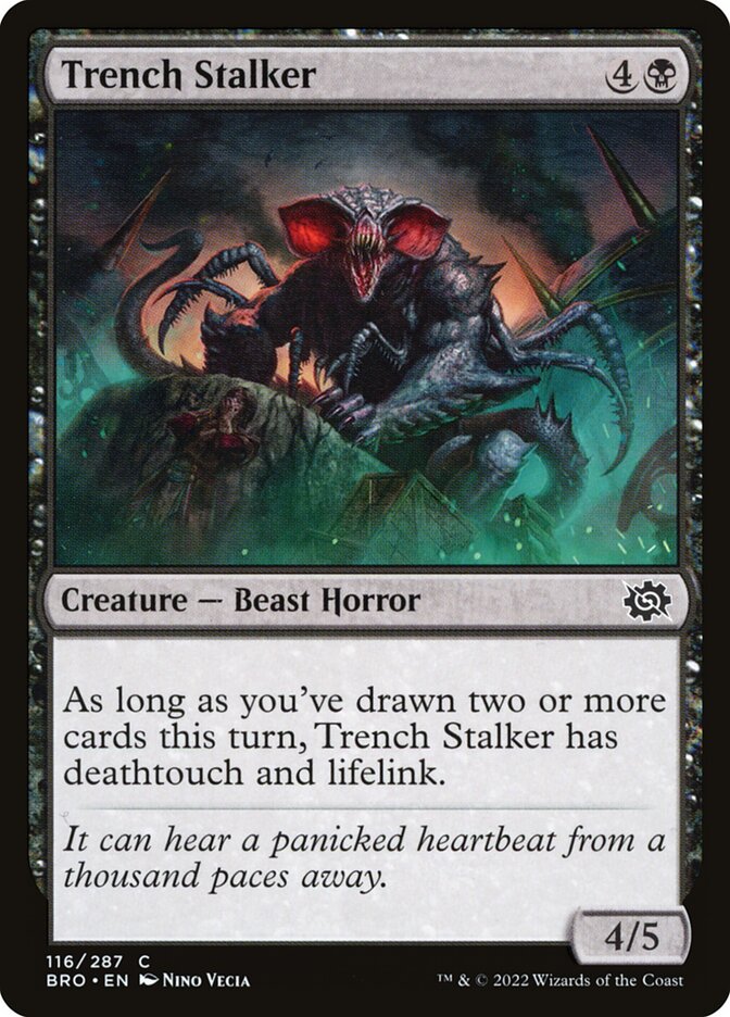 Trench Stalker 116/287 (The Brothers' War)  - Foil