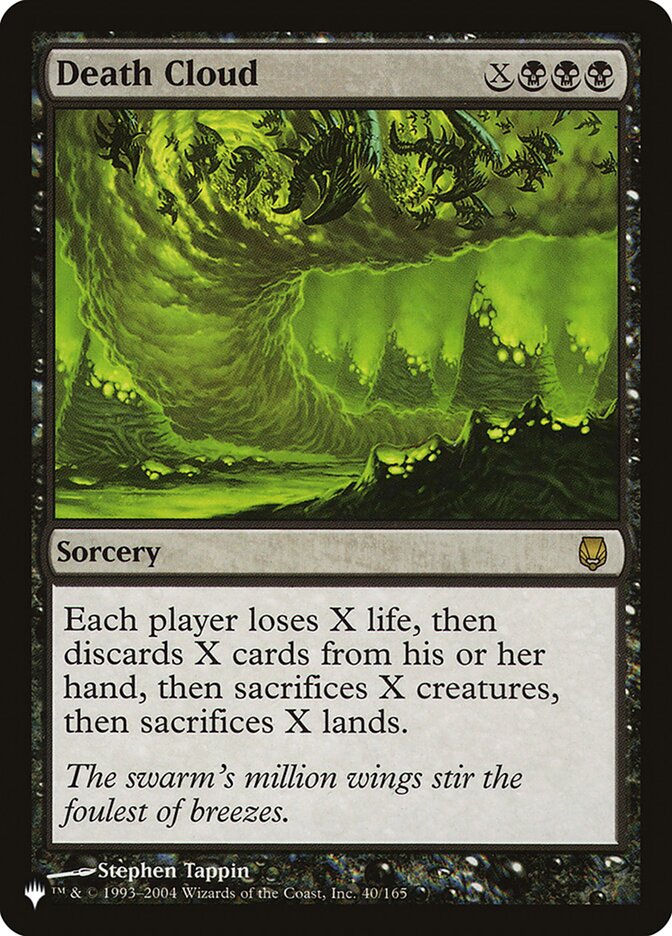 Death Cloud DST-40/5075 (The List Reprints) 