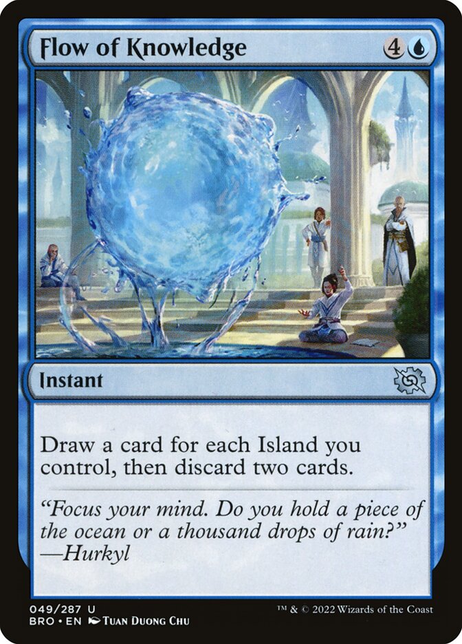 Flow of Knowledge 49 (The Brothers' War)  - Foil