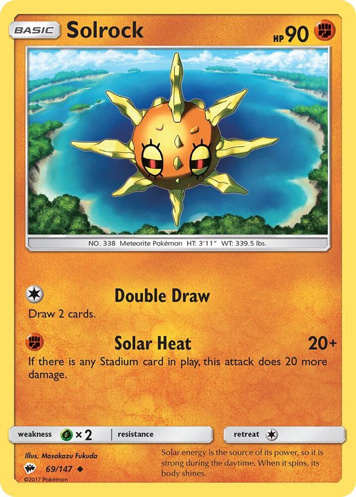 Solrock 69/147 (SM - Burning Shadows) 