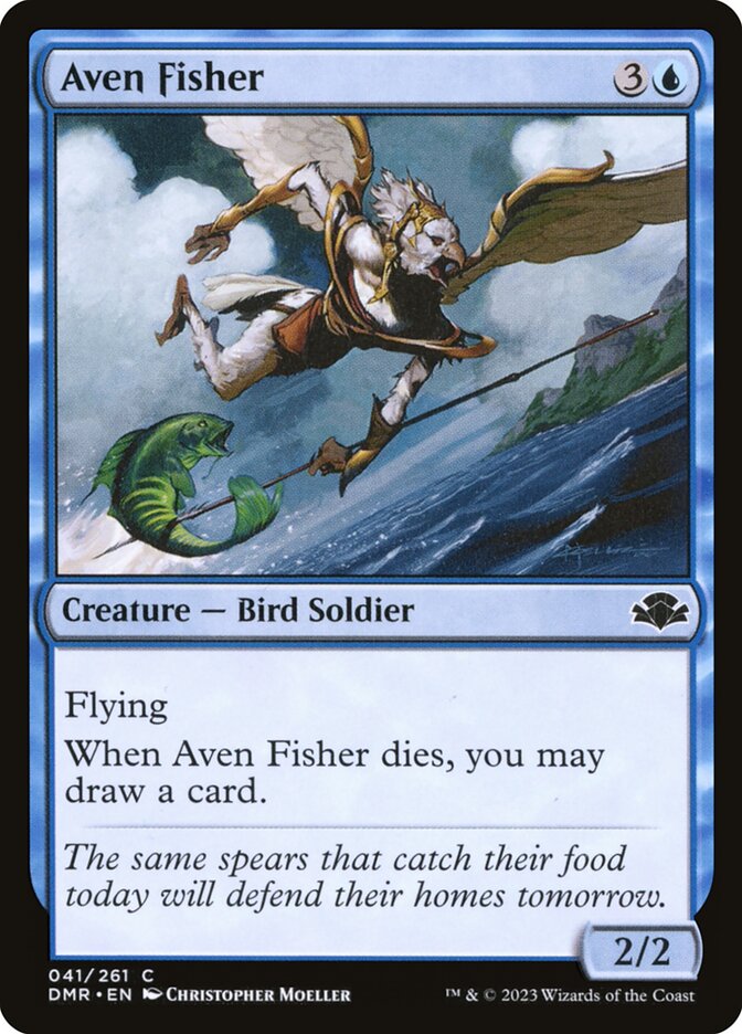 Aven Fisher 41/261 (Dominaria Remastered)  - Foil