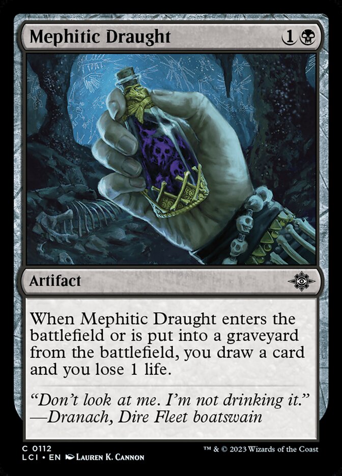 Mephitic Draught 112/291 (The Lost Caverns of Ixalan)  - Foil