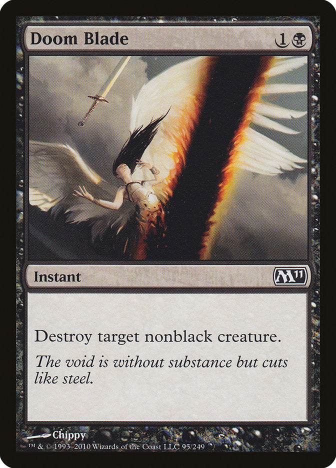 Doom Blade 95/249 (Magic 2011 (M11)) 
