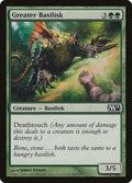 Greater Basilisk 180/249 (Magic 2011 (M11))  - Foil