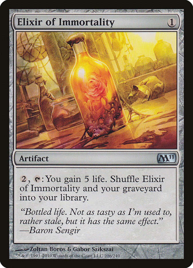 Elixir of Immortality 206/249 (Magic 2011 (M11)) 