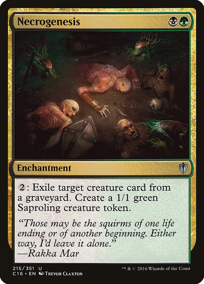 Necrogenesis 215/351 (Commander 2016) 