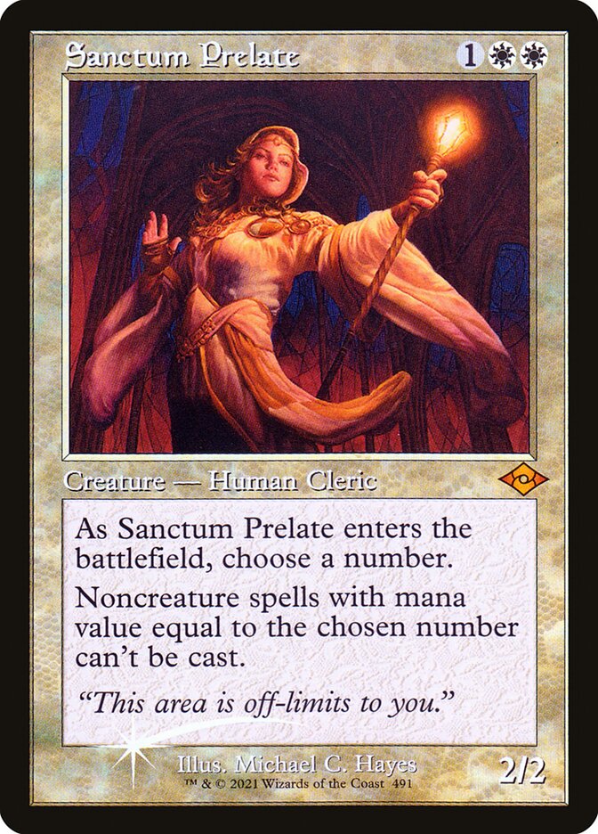 Sanctum Prelate 491/303 (Buy-A-Box Promos)  - Foil