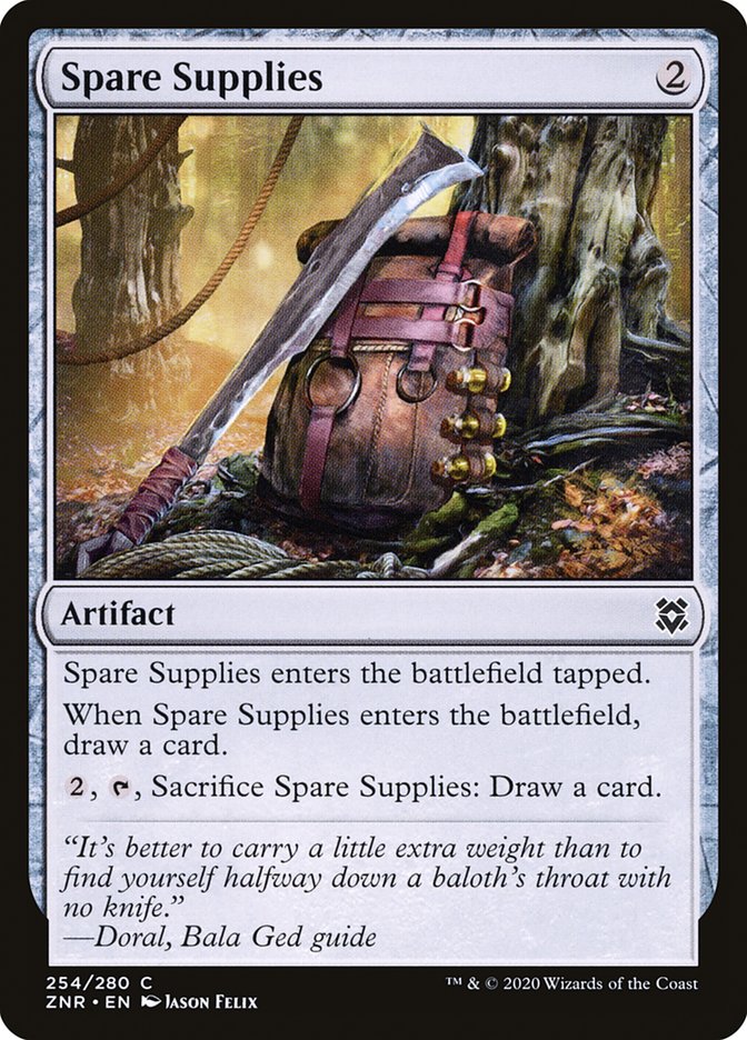 Spare Supplies 254/280 (Zendikar Rising)  - Foil