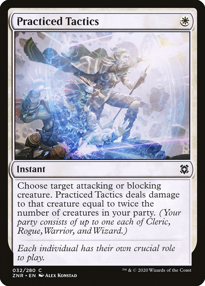 Practiced Tactics 32/280 (Zendikar Rising) 
