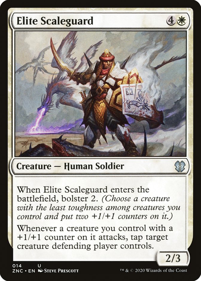 Elite Scaleguard 14/142 (Commander: Zendikar Rising) 
