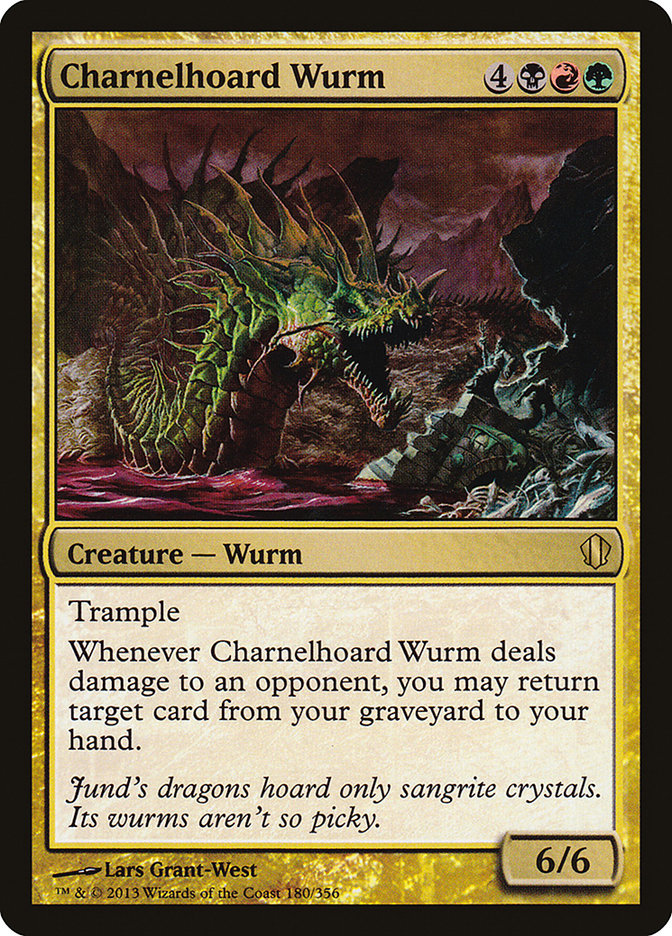 Charnelhoard Wurm 180/356 (Commander 2013) 