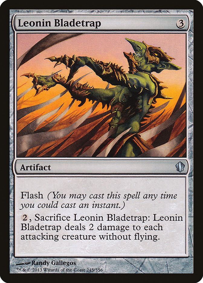Leonin Bladetrap 245/356 (Commander 2013) 