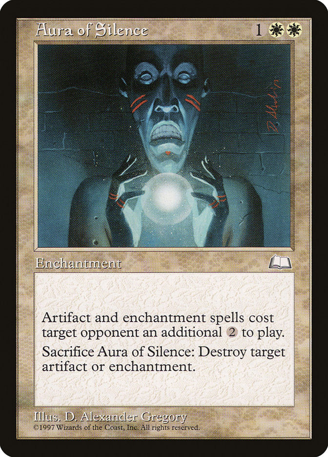Aura of Silence 7/167 (Weatherlight) 