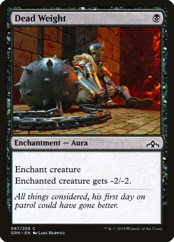 Dead Weight 67/259 (Guilds of Ravnica)  - Foil